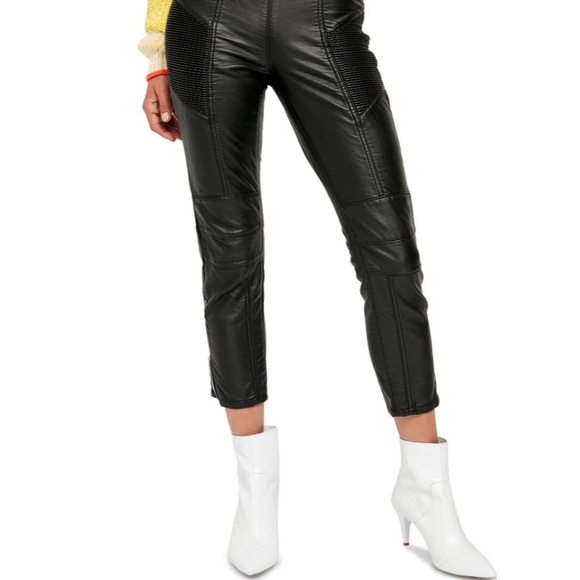 Free People Kalin Moto faux leather pants - Picture 5 of 13